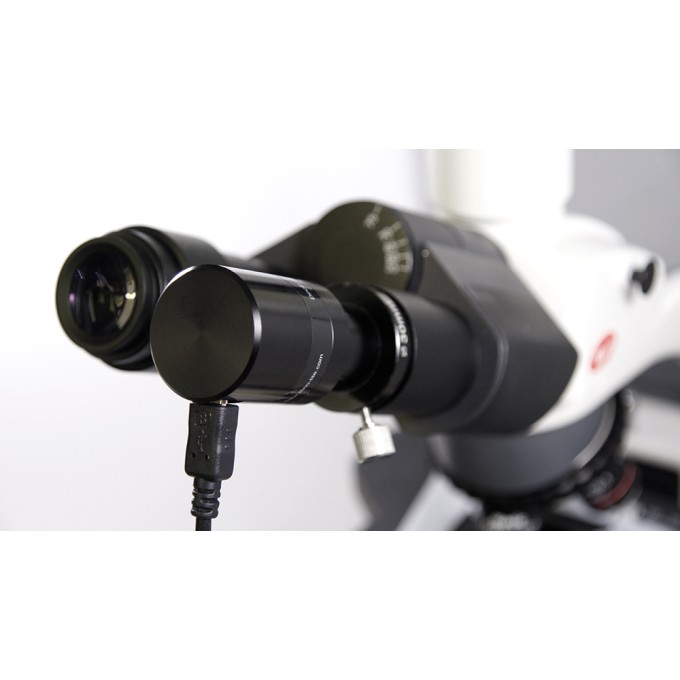 Camera universala microscop de 1.3 Mpx - Cu adaptoare pentru oculare de 23, 30 si 30,5 mm diametru si adaptor pentru C-Mount - AM4025X